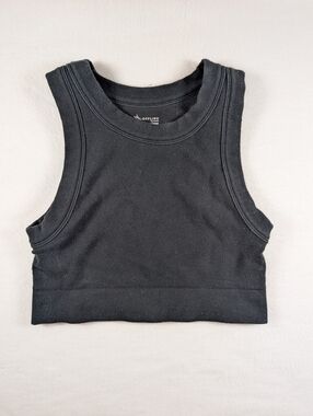 Offline By Aerie Cropped Tank Black S